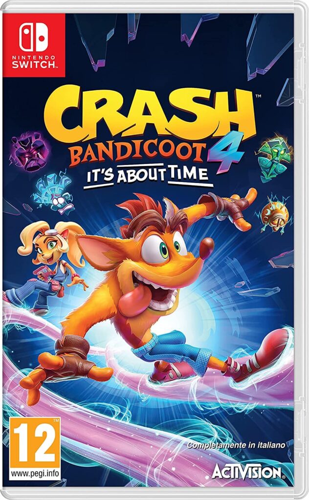 Crash Bandicoot 4 It’s About Time SWITCH (seminovo)